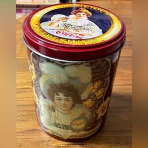 Coca-Cola retro Victorian ad collectible tin